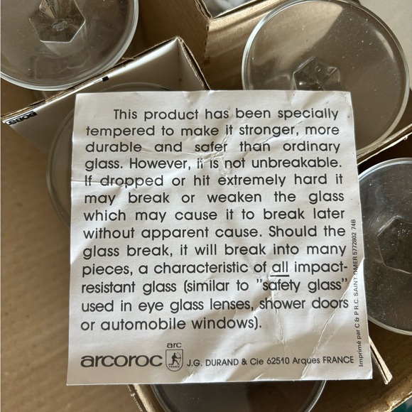 JG DURAND Prestige De France Stemmed Wine Glasses Set of 8 - Picture 7 of 8